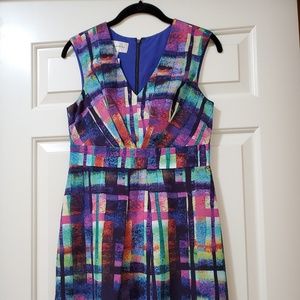 Anthropologie Donna Morgan multi colored dress